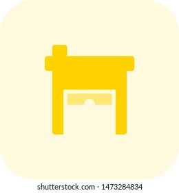 Industrial grade warehouse for material box storage