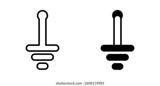 Industrial ground icon simple vector. Electric circuit. Central computer