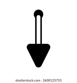 Industrial ground icon simple vector. Electric circuit. Central computer