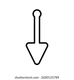 Industrial ground icon simple vector. Electric circuit. Central computer