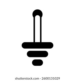 Industrial ground icon simple vector. Electric circuit. Central computer