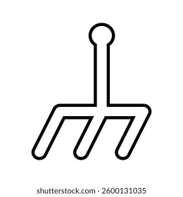 Industrial ground icon simple vector. Electric circuit. Central computer