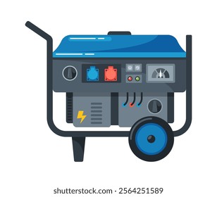 Industrial home movable power generator