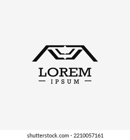 Industrial House Logo Design And Also Lodging