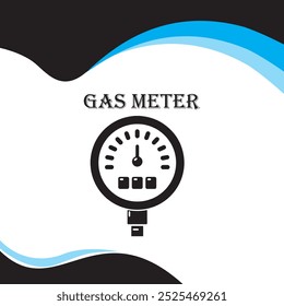 Industrial and household meters set. Equipment with software filling electronic indicators retro mechanical gas and water.
