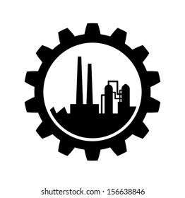 Industrial icon   - Shutterstock ID 156638846
