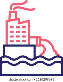Industrial Icon Color Vector Illustration