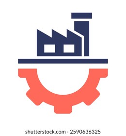 Industrial Icon Element For Design