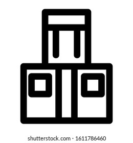 industrial icon isolated sign symbol vector illustration - high quality black style vector icons
