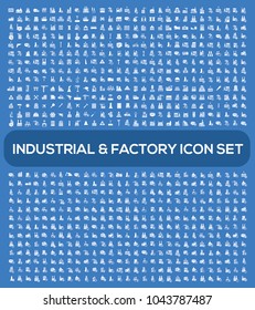 Industrial icon set