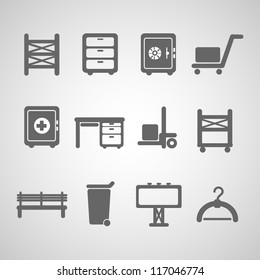 Industrial icon set