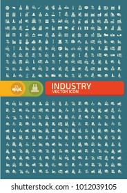 Industrial icon set design