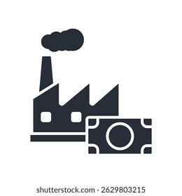 industrial icon. vector.Editable stroke.linear style sign for use web design,logo.Symbol illustration.