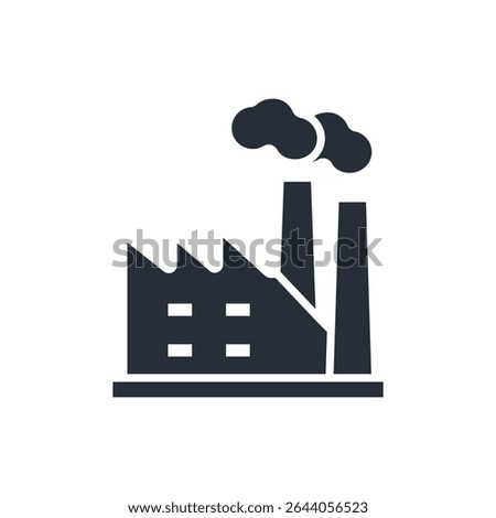 industrial icon. vector.Editable stroke.linear style sign for use web design,logo.Symbol illustration.