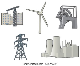 Industrial icons