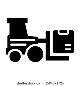 industrial lift icon isolated sign symbol vector illustration - high quality black style vector icons
