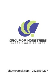 Una Plantilla de diseño de logotipo de Industrial