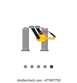 Industrial Machine Vector Icon