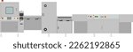Industrial Machinery for Manufacturing ,Engineering Vector Illustration Factory,Print circuit board