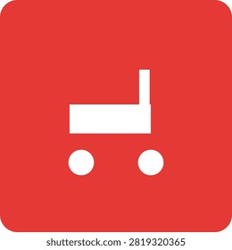 Industrial material handler vector illustration for lifting and transport systems