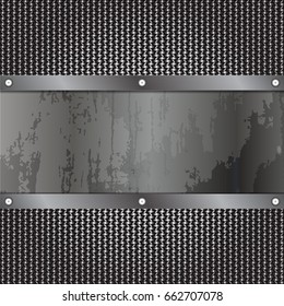 Industrial metal background.