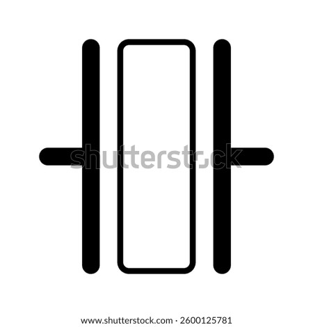 Industrial oscillator icon simple vector. Electric circuit. Central computer