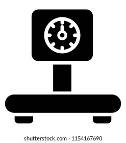 
Industrial platform scale to weight freight and logistics 
