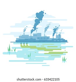 Industrial Pollution of Nature