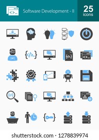 Industrial Process Filled Icons
