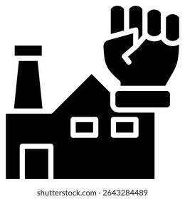 Industrial Revolution Icon Element For Design