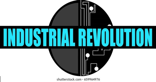 Industrial Revolution Word conceptual Illustration. Industrial Revolution text isolated flat vector. Transparent.
 - Powered by Shutterstock - Get 15% off with code: PIKWIZARD15