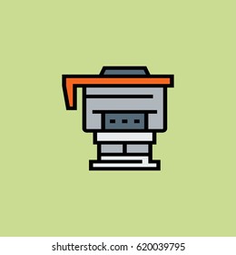 industrial robot icon