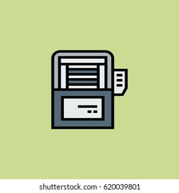 industrial robot icon