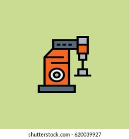 industrial robot icon
