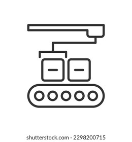 Industrial robot Icon - Manufacturing Icon