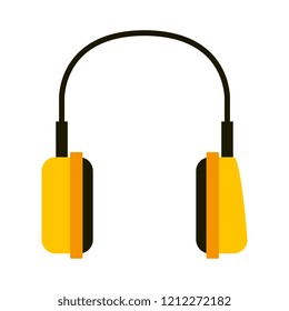 industrial safety earphones icon