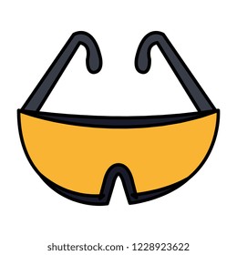 industrial safety goggles icon