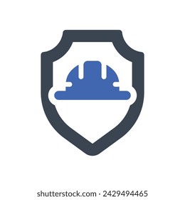 Industrial safety Icon, Vector Graphics