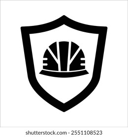 Industrial Safety Icon, Vector graphics
