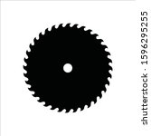 Industrial saw vector icon. Saw flat sign design. Saw symbol pictogram