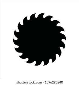 Industrial saw vector icon. Saw flat sign design. Saw symbol pictogram