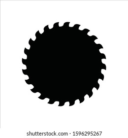 Industrial saw vector icon. Saw flat sign design. Saw symbol pictogram