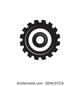 Industrial saw vector illustration icon design template