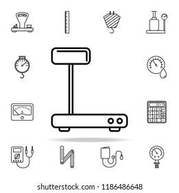 industrial scales icon. Measuring Instruments icons universal set for web and mobile