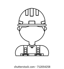 industrial security design businessman vector illustration
