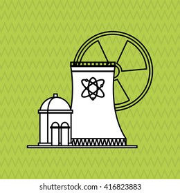 Industrial security design. safety icon. protection concept