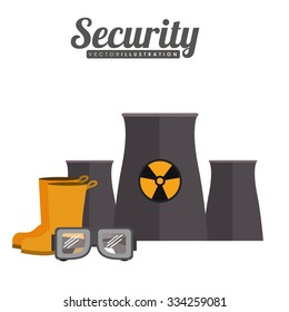 industrial security  design, vector illustration eps10 graphic 