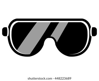 Industrial security equipment isolated icon, vector illustration graphic design.