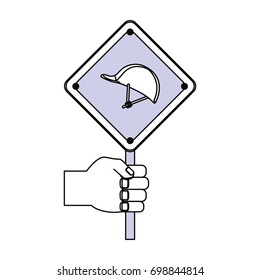 Industrial security sign