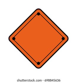 Industrial security sign
